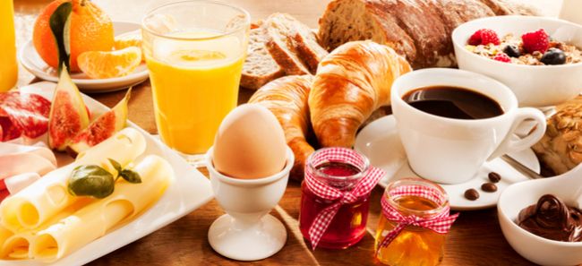 Zum Frühstück