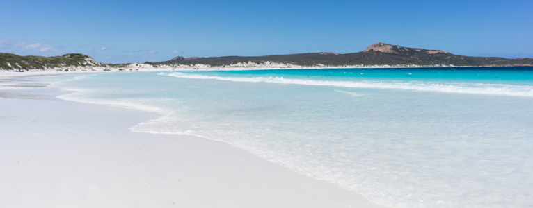 Australiens weißester Strand