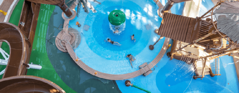 Freizeitangebote auf der MSC Seaside