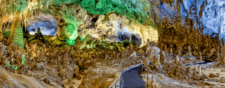 Virtuelle Tour durch die Carlsbad Caverns