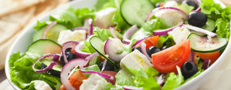 Griechischer Bauernsalat: Choriatiki