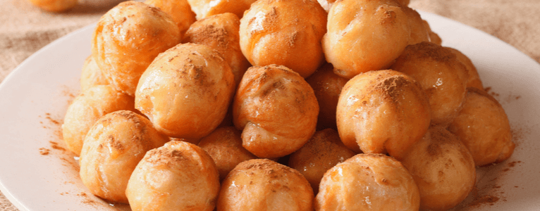 Zum Dessert: Loukoumades