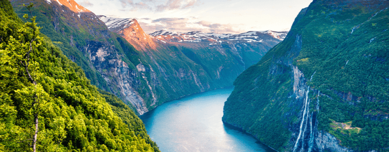 Geirangerfjord in Norwegen