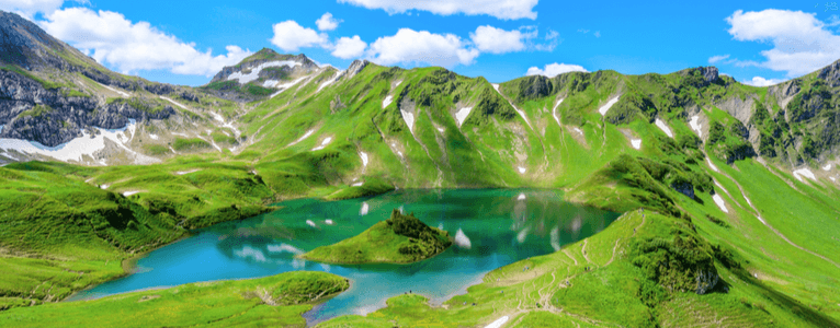 Naturschutzgebiet in den Allgäuer Hochalpen