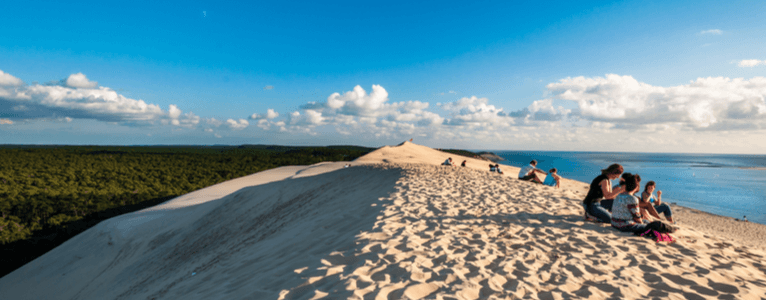 Wüstenfeeling in Frankreich: Dune du Pilat