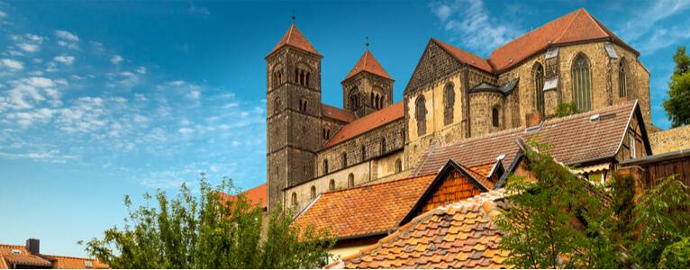 Historische Bauten an jeder Ecke