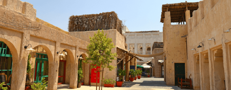 Orientalisches Flair im alten Dubai